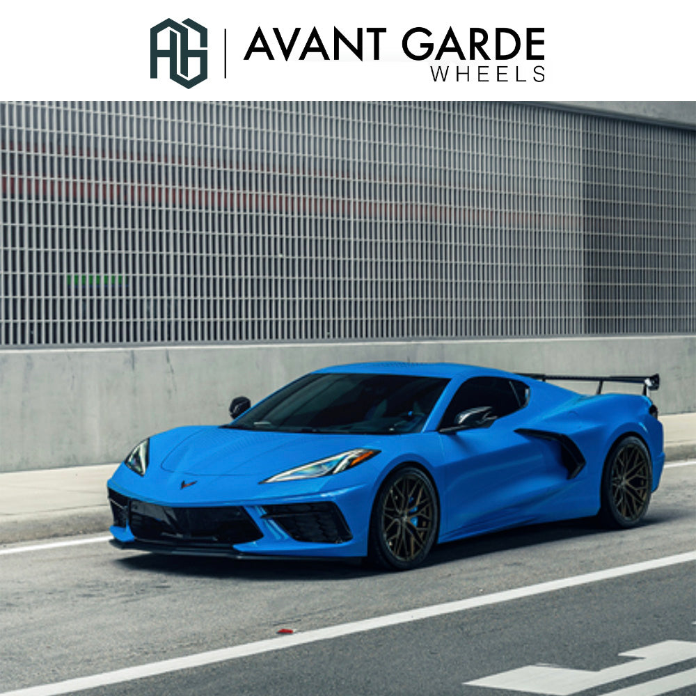 シボレー コルベット C8(Chevrolet Corvette)用 アバンギャルド M520R ブロンズ 19x8.5J フロント 20x11J リア ホイール4本セット Avant Garde M520R Bronze 19x8.5J Front 20x11J Rear for Chevrolet Corvette C8 (送料無料)
