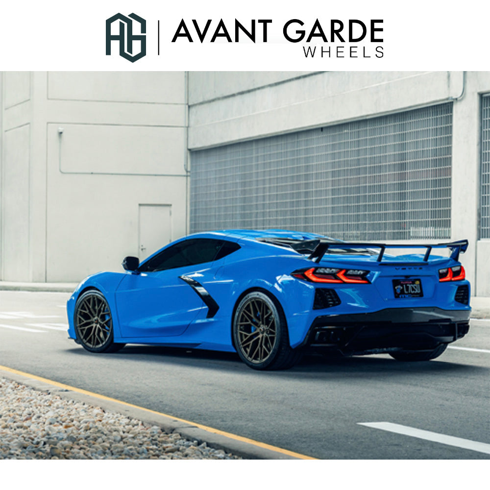 シボレー コルベット C8(Chevrolet Corvette)用 アバンギャルド M520R ブロンズ 19x8.5J フロント 20x11J リア ホイール4本セット Avant Garde M520R Bronze 19x8.5J Front 20x11J Rear for Chevrolet Corvette C8 (送料無料)