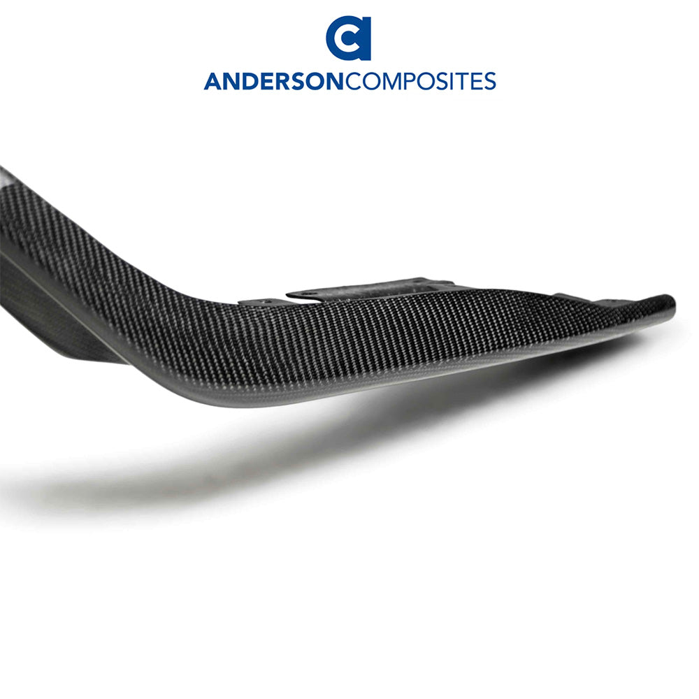2018-2023年式フォード マスタング用 アンダーソン コンポジッツ 純正タイプ カーボンファイバー製リアディフューザー Anderson Composites Type-OE Carbon Fiber Quad Tip Rear Valance For 2018-2023 Ford Mustang (消費税、送料込み)