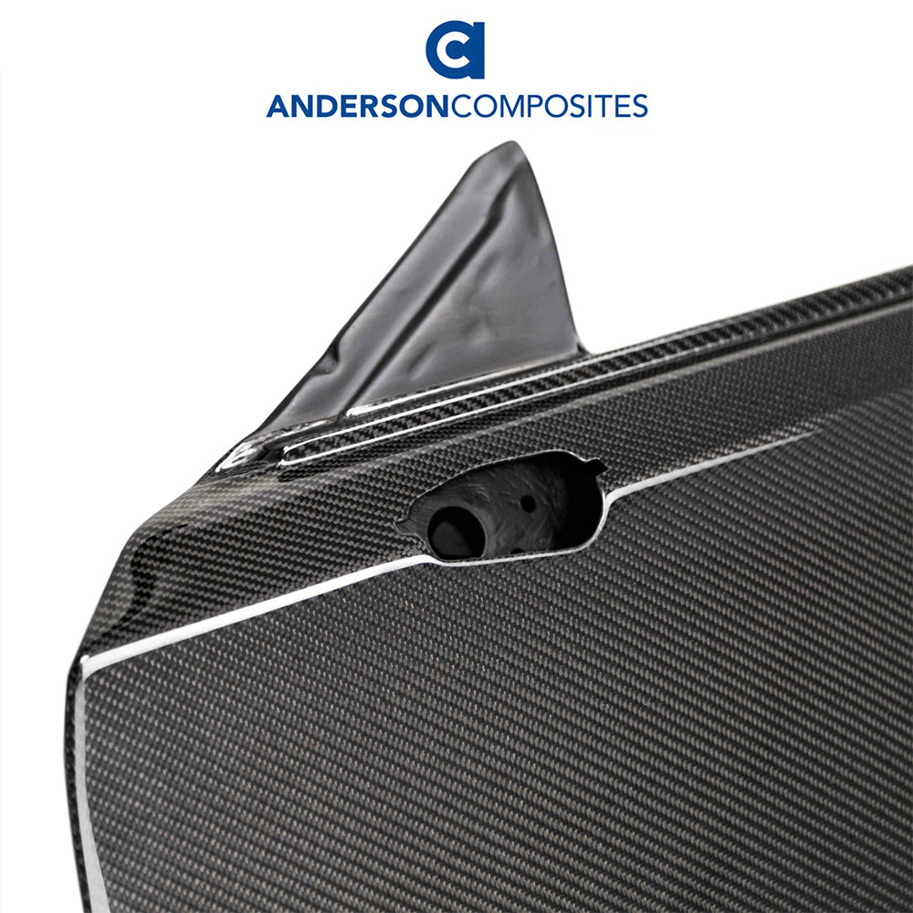 2016-2024年式シボレーカマロ用 アンダーソン コンポジッツ カーボンファイバー製ドアセット Anderson Composites Carbon Fiber Doors For 2016-2024 Chevrolet Camaro (消費税、送料込み)