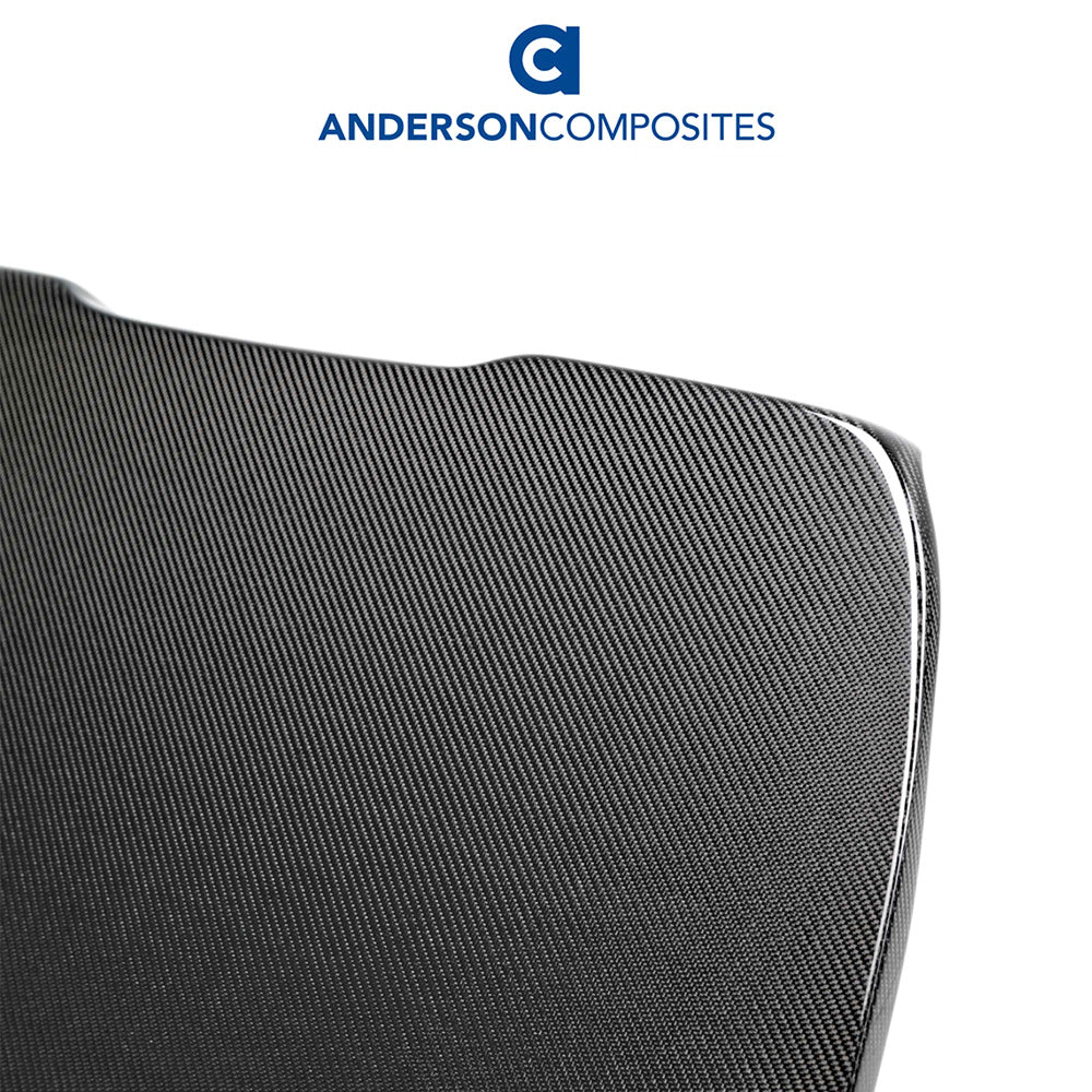 2015-2023年式フォード マスタング用 アンダーソン コンポジッツ カーボンファイバー製後部座席の削除シート Anderson Composites Carbon Fiber Rear Seat Delete For 2015-2023 Ford Mustang (消費税、送料込み)