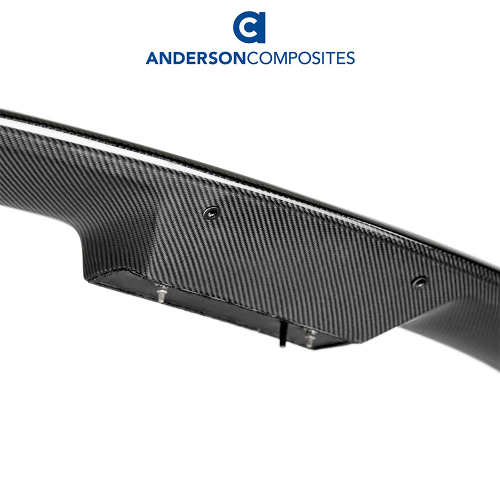 2015-2023年式フォード マスタング用 アンダーソン コンポジッツ 純正タイプ カーボンファイバー製リアスポイラー Anderson Composites Type-OE Carbon Fiber Rear Spoiler For 2020-2022 Ford Mustang Shelby GT500 (消費税、送料込み)