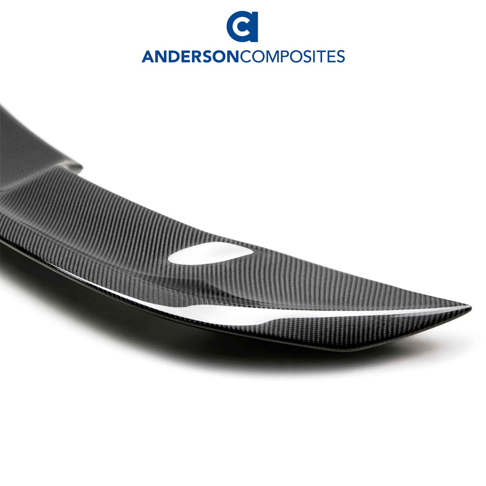 2015-2023年式フォード マスタング用 アンダーソン コンポジッツ 純正タイプ カーボンファイバー製リアスポイラー Anderson Composites Type-OE Carbon Fiber Rear Spoiler For 2020-2022 Ford Mustang Shelby GT500 (消費税、送料込み)
