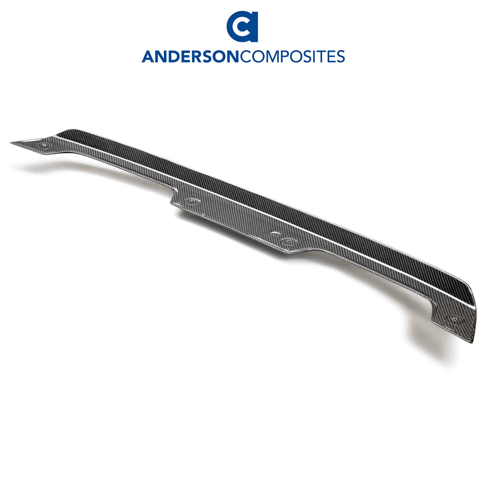 2015-2023年式フォード マスタング用 アンダーソン コンポジッツ カーボンファイバー製ガーニーフラップ Anderson Composites Carbon Fiber Gurney Flap For 2020-2022 Ford Mustang Shelby GT500 (消費税、送料込み)