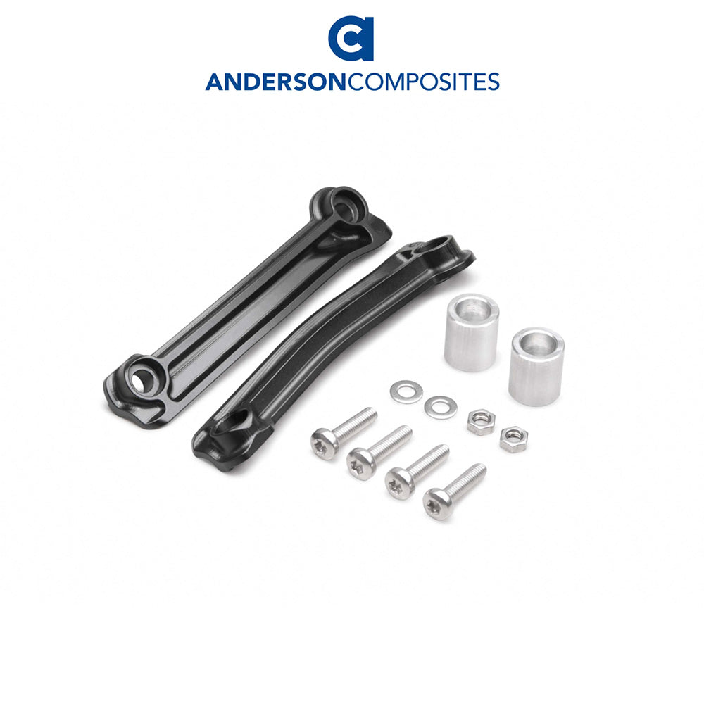 2015-2023年式フォード マスタング用 アンダーソン コンポジッツ 純正タイプ カーボンファイバー製リアスポイラー Anderson Composites Type-OE Carbon Fiber Rear Spoiler For 2015-2019 Ford Mustang Shelby GT350R (消費税、送料込み)