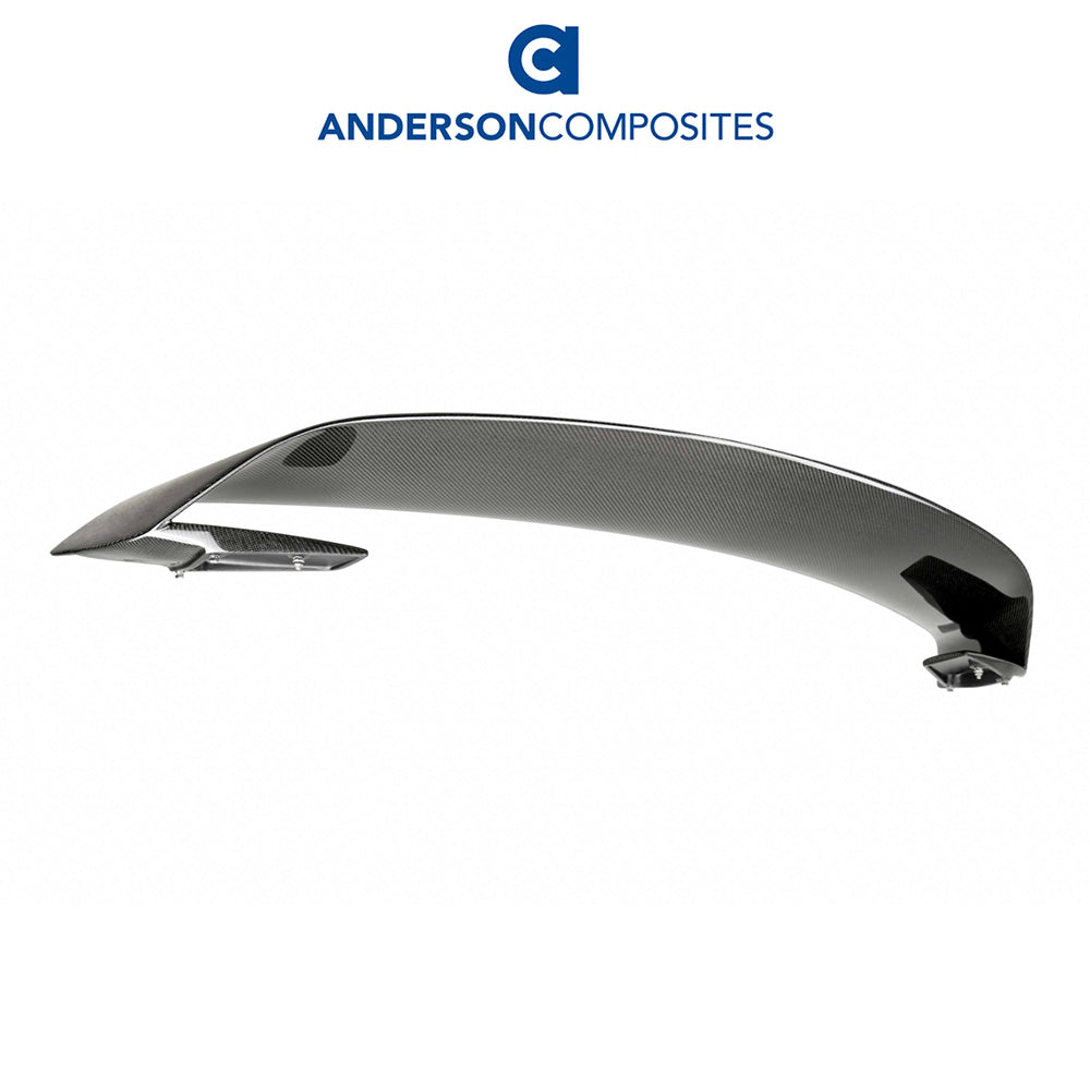 2015-2023年式フォード マスタング用 アンダーソン コンポジッツ 純正タイプ カーボンファイバー製リアスポイラー Anderson Composites Type-OE Carbon Fiber Rear Spoiler For 2015-2019 Ford Mustang Shelby GT350R (消費税、送料込み)