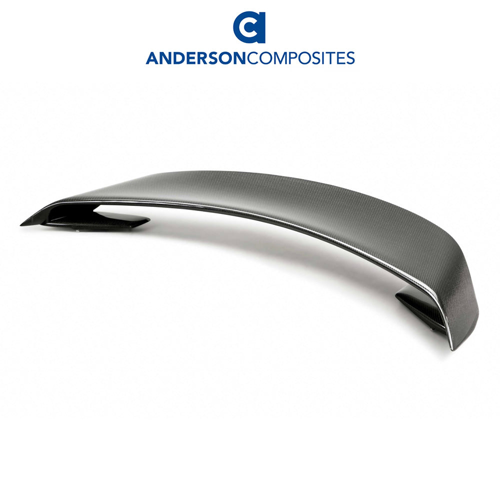 2015-2023年式フォード マスタング用 アンダーソン コンポジッツ 純正タイプ カーボンファイバー製リアスポイラー Anderson Composites Type-OE Carbon Fiber Rear Spoiler For 2015-2019 Ford Mustang Shelby GT350R (消費税、送料込み)