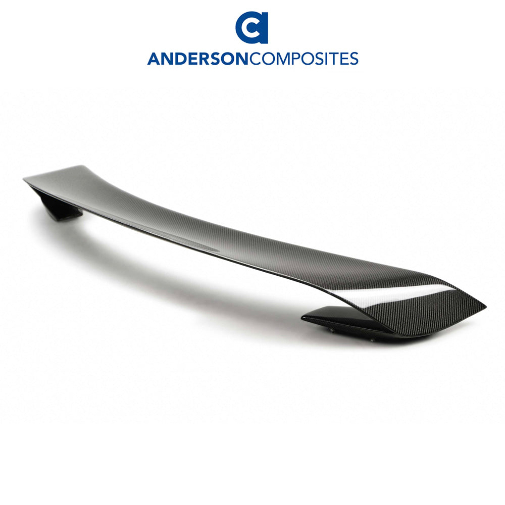 2015-2023年式フォード マスタング用 アンダーソン コンポジッツ 純正タイプ カーボンファイバー製リアスポイラー Anderson Composites Type-OE Carbon Fiber Rear Spoiler For 2015-2019 Ford Mustang Shelby GT350R (消費税、送料込み)