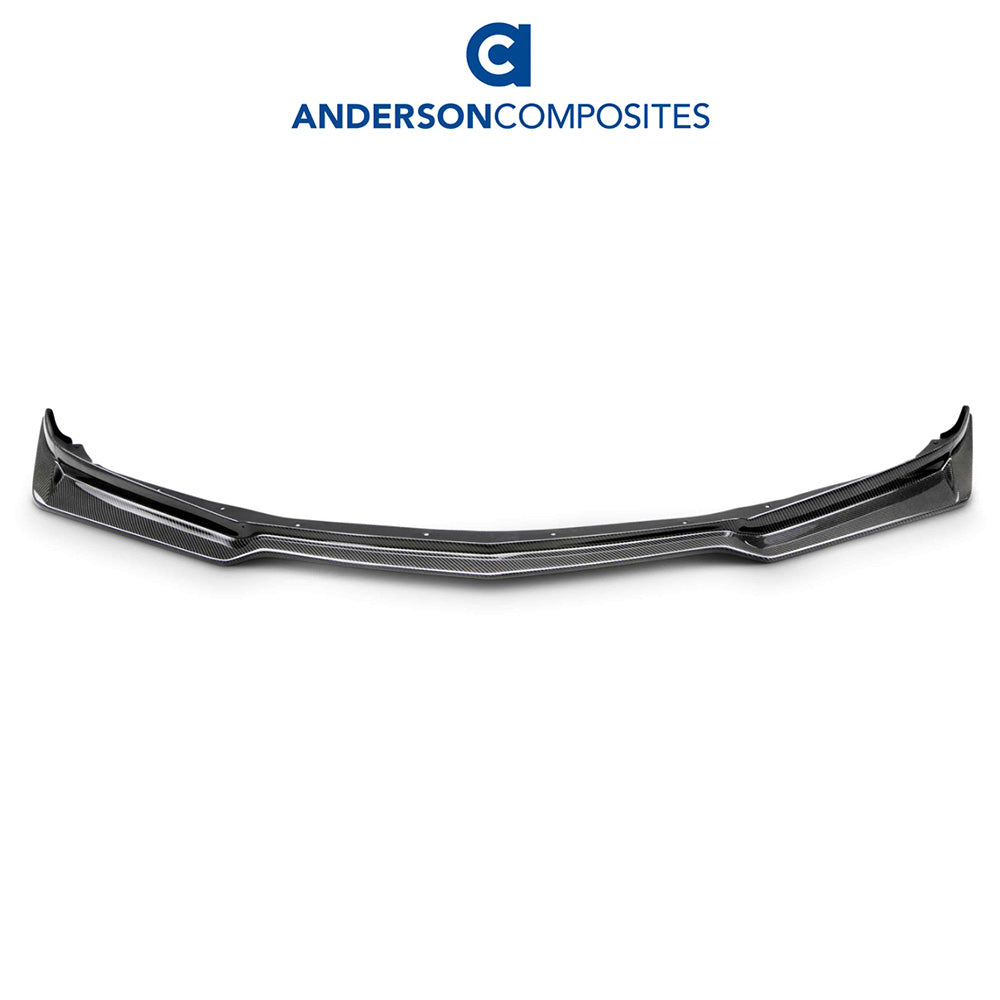 2016-2024年式シボレーカマロ用 アンダーソン コンポジッツ AZタイプ カーボンファイバー製フロントスポイラー Anderson Composites Type-AZ Carbon Fiber Front Chin Spoiler For 2016-2024 Chevrolet Camaro SS (消費税、送料込み)