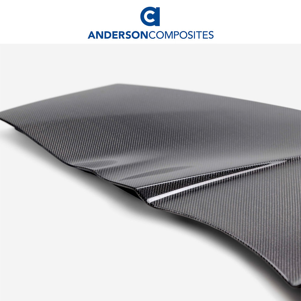 2020-2024年式 シボレー コルベット C8用 アンダーソン コンポジッツ製 カーボンファイバー製トランクデッキリッド Anderson Composites Carbon Fiber Decklid For 2020-2023 Chevrolet C8 Convertible (消費税、送料込み)