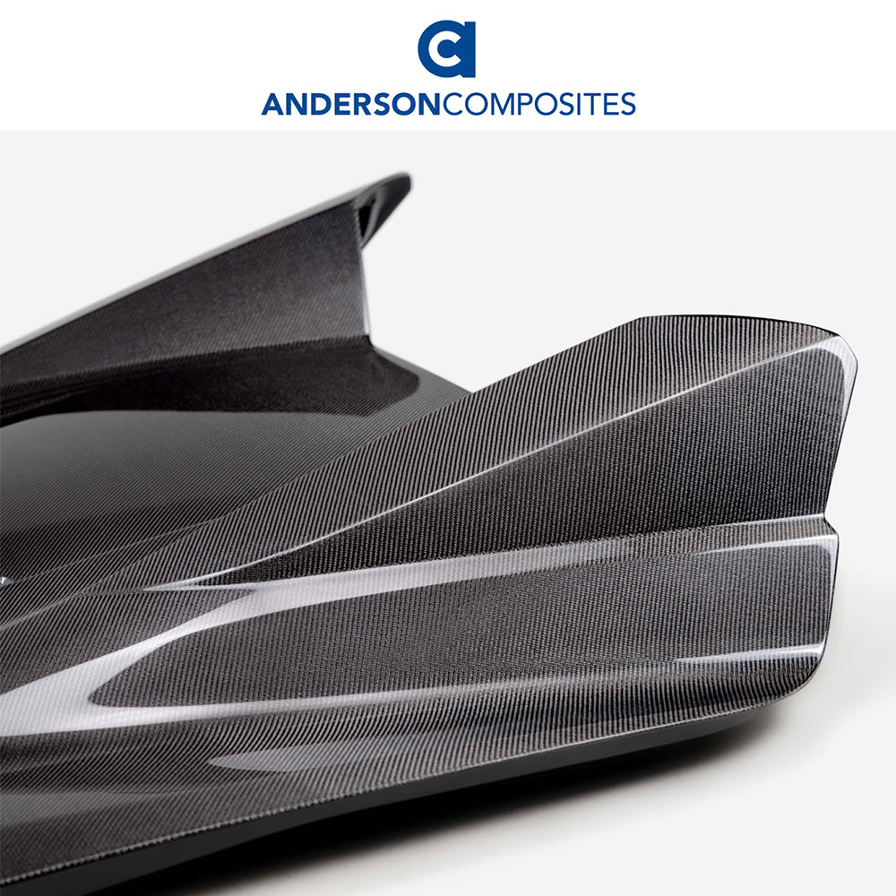 2020-2024年式 シボレー コルベット C8用 アンダーソン コンポジッツ製 カーボンファイバー製トノカバー Anderson Composites Carbon Fiber Tonneau Cover For 2020-2024 Chevrolet C8 Convertible (消費税、送料込み)