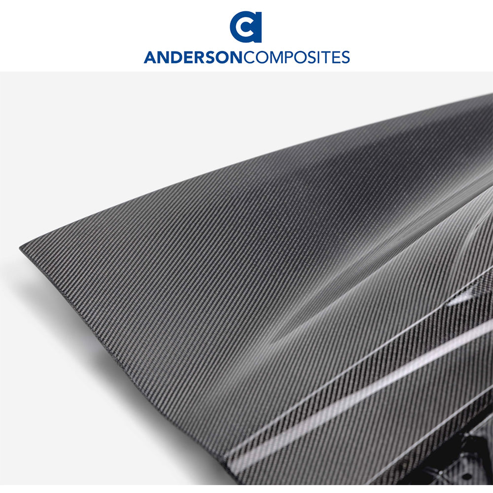 2020-2024年式 シボレー コルベット C8用 アンダーソン コンポジッツ製 カーボンファイバー製トノカバー Anderson Composites Carbon Fiber Tonneau Cover For 2020-2024 Chevrolet C8 Convertible (消費税、送料込み)