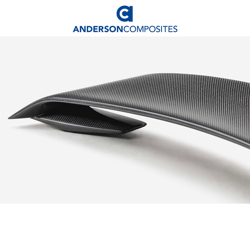 2024-2025年式フォード マスタング用 アンダーソン コンポジッツ GRタイプ カーボンファイバー製リアスポイラー Anderson Composites Type-GR Carbon Fiber Rear Spoiler For 2024-2025 Ford Mustang (消費税、送料込み)