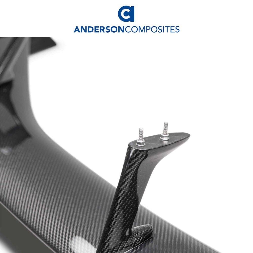 2016-2024年式 シボレー カマロ用 アンダーソン コンポジッツ 純正タイプ カーボンファイバー製リアスポイラー Anderson Composites Type-OE Carbon Fiber Rear Spoiler For 2017-2024 Chevrolet Camaro ZL1 1LE (消費税、送料込み)