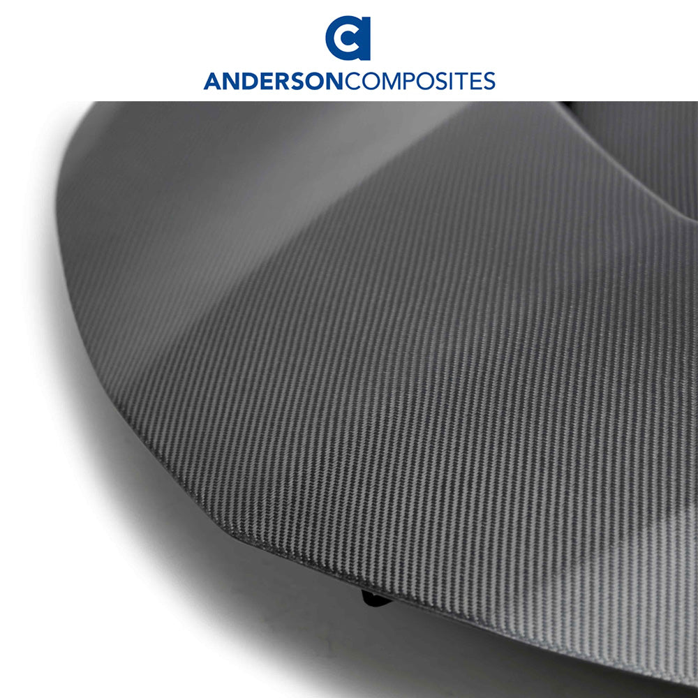 2016-2024年式 シボレー カマロ用 アンダーソン コンポジッツ 純正タイプ ドライカーボンファイバー製ボンネット Anderson Composites Type-OE Dry Carbon Fiber Hood For 2017-2023 Chevrolet Camaro ZL1 (消費税、送料込み)