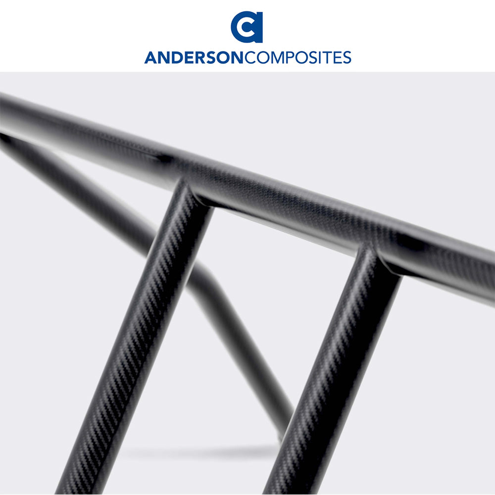 2015-2025年式フォード マスタング用 アンダーソン コンポジッツ カーボンファイバー製ハーネスバー Anderson Composites Carbon Fiber Harness Bar For 2015-2025 Ford Mustang (消費税、送料込み)