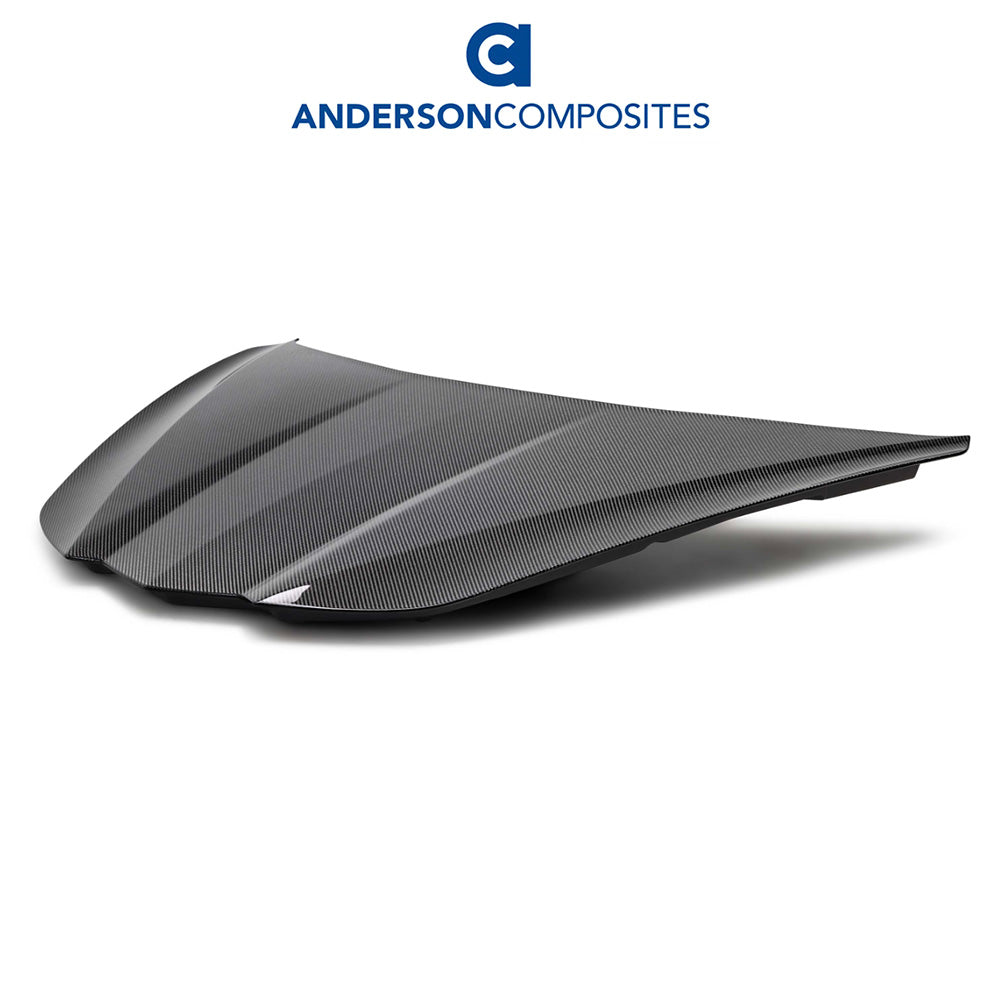 2020-2024年式 シボレー コルベット C8 用 アンダーソン・コンポジッツ 純正タイプ カーボンファイバー製ボンネット Anderson Composites Type-OE Carbon Fiber Hood For 2020-2024 Chevrolet C8 (消費税、送料込み)