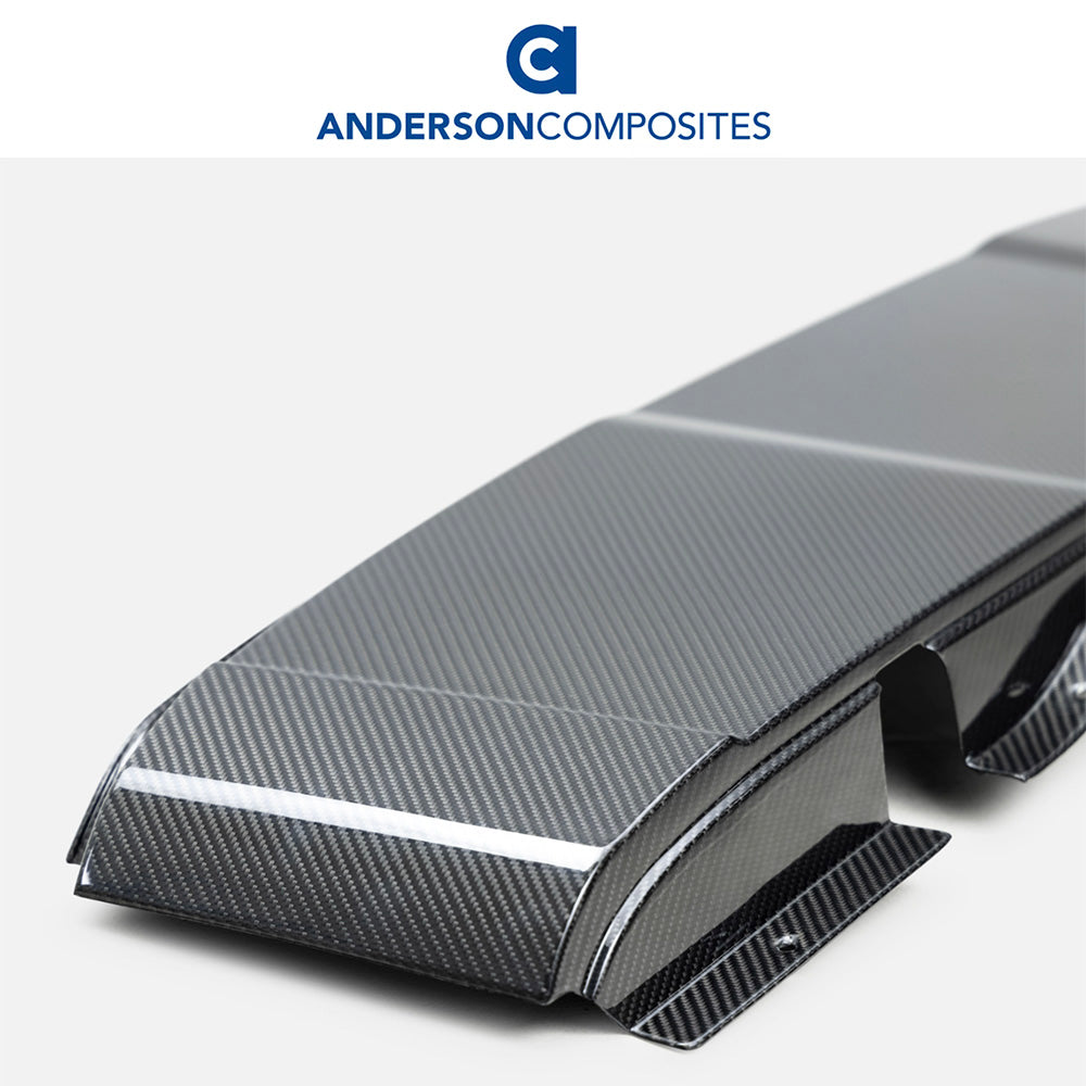 2020-2024年式 シボレー コルベット C8 クーペ用 アンダーソン・コンポジッツ カーボンファイバー製リアルーフパネル Anderson Composites Carbon Fiber Rear Roof Panel For 2020-2024 Chevrolet C8 Coupe (消費税、送料込み)