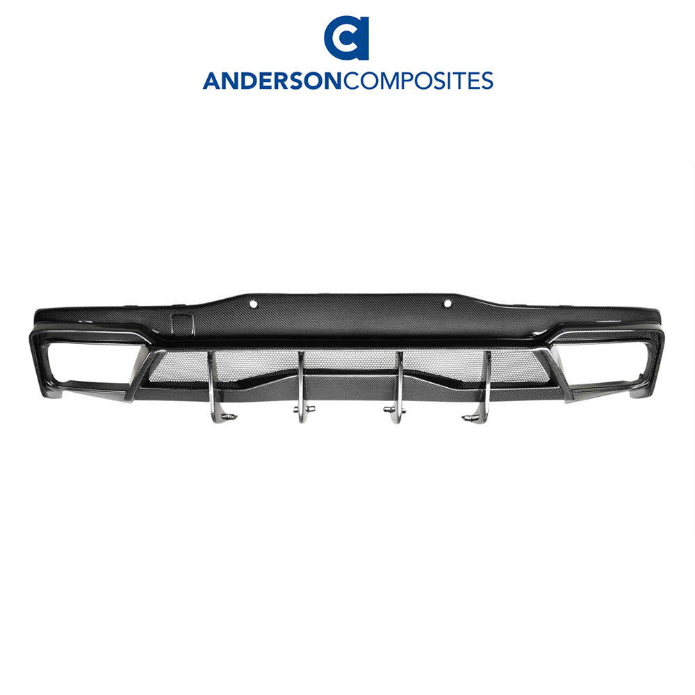 2020-2024年式 シボレー コルベット C8用 アンダーソン コンポジッツ カーボンファイバー製リアディフューザー Anderson Composites Carbon Fiber Rear Diffuser For 2020-2024 Chevrolet C8 (消費税、送料込み)