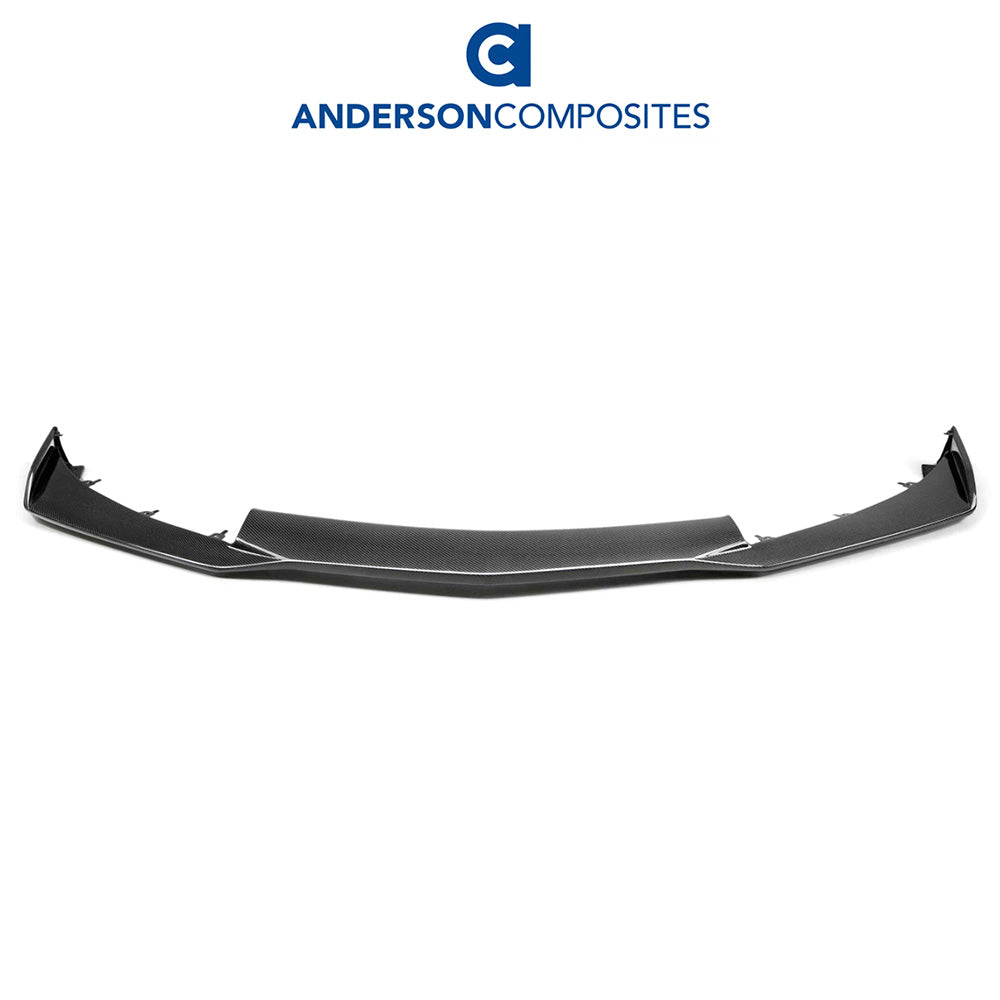 2017-2024年式 シボレー カマロ用 アンダーソン コンポジッツ LEタイプ カーボンファイバー製フロントスプリッター Anderson Composites Type-LE Carbon Fiber Front Splitter For 2017-2024 Chevrolet Camaro ZL1 1LE (消費税、送料込み)