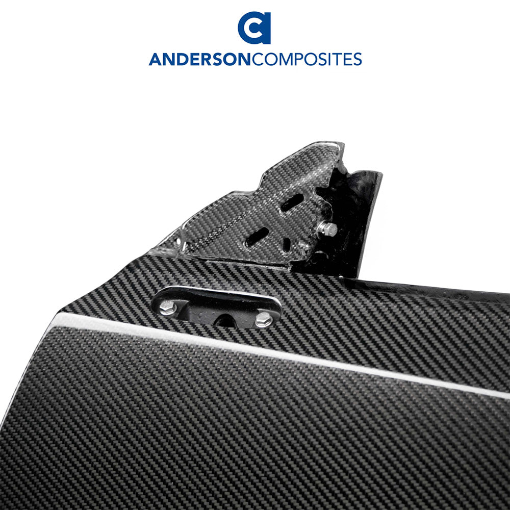 2020-2024年式 シボレー コルベット C8用 アンダーソン コンポジッツ カーボンファイバー製ドアセット Anderson Composites Carbon Fiber Doors For 2020-2024 Chevrolet Corvette C8 (消費税、送料込み)