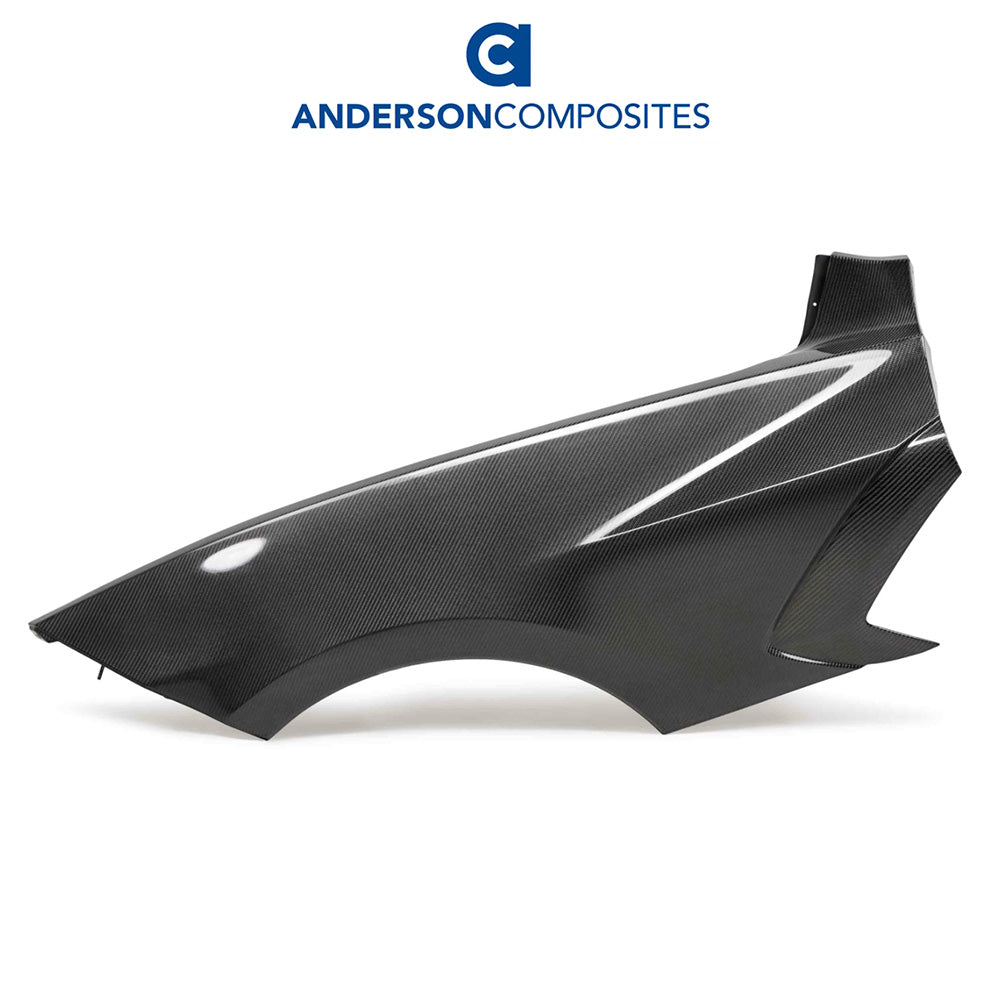 2020-2024年式 シボレー コルベット C8用 アンダーソン コンポジッツ カーボンファイバー製リアクォーターパネルセット Anderson Composites Carbon Fiber Rear Quarter Panel For 2020-2024 Chevrolet Corvette C8 (PAIR) (消費税、送料込み)