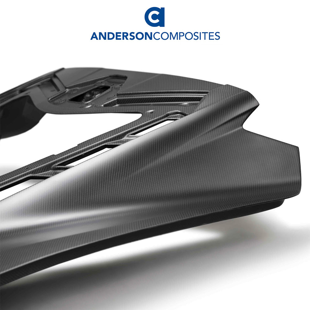 2020-2024年式 シボレー コルベット C8用 アンダーソン コンポジッツ ドライカーボンファイバー製デッキリッド Anderson Composites Dry Carbon Fiber Decklid For 2020-2024 Chevrolet C8 (消費税、送料込み)