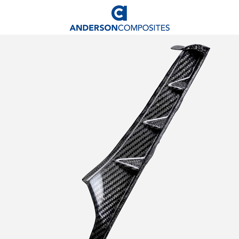 2020-2023年式フォード マスタング用 アンダーソン コンポジッツ カーボンファイバー製ターンシグナルベゼルセット Anderson Composites Carbon Fiber Turn Signal Bezel For 2020-2022 Ford Mustang Shelby GT500 (消費税、送料込み)