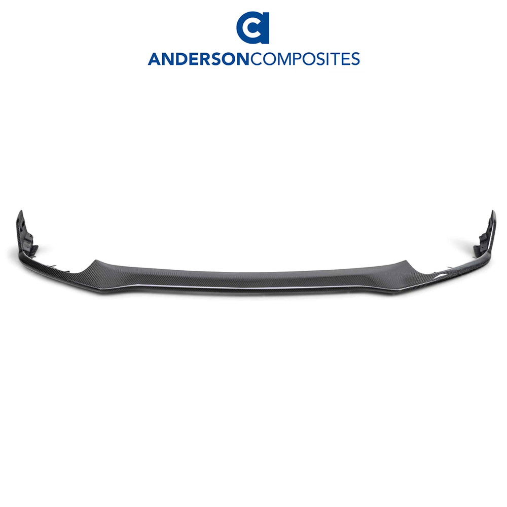 2021-2023年式フォード マスタング用 アンダーソン コンポジッツ カーボンファイバー製上部フロントチンスポイラー Anderson Composites Type-OE Carbon Fiber Front Chin Spoiler For 2021-2023 Ford Mustang Mach 1 (消費税、送料込み)
