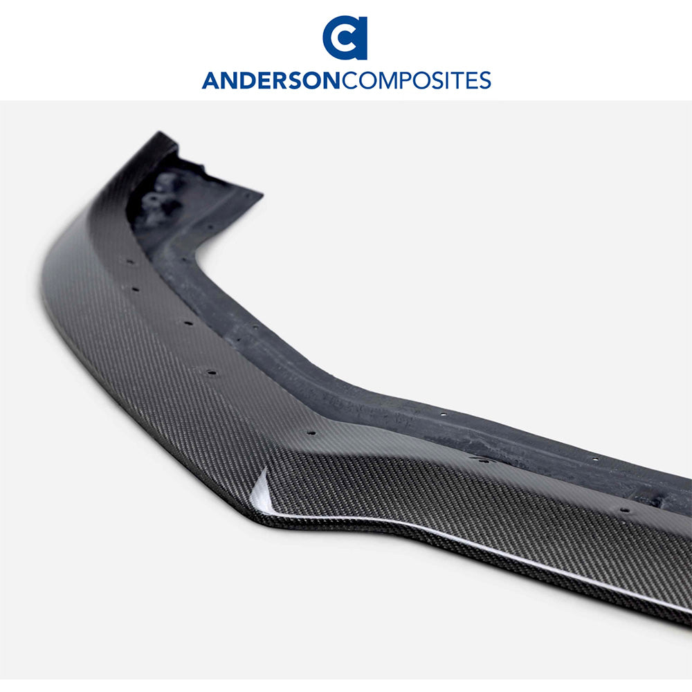 2021-2023年式フォード マスタング用 アンダーソン コンポジッツ HPタイプ カーボンファイバー製フロント下部チンスプリッター Anderson Composites Type-HP Carbon Fiber Front Chin Splitter For 2021-2023 Ford Mustang Mach 1 (消費税、送料込み)