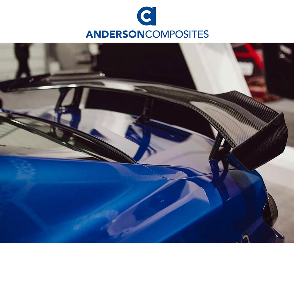 2016-2024年式 シボレー カマロ用 アンダーソン コンポジッツ 純正タイプ カーボンファイバー製リアスポイラー Anderson Composites Type-OE Carbon Fiber Rear Spoiler For 2017-2024 Chevrolet Camaro ZL1 1LE (消費税、送料込み)