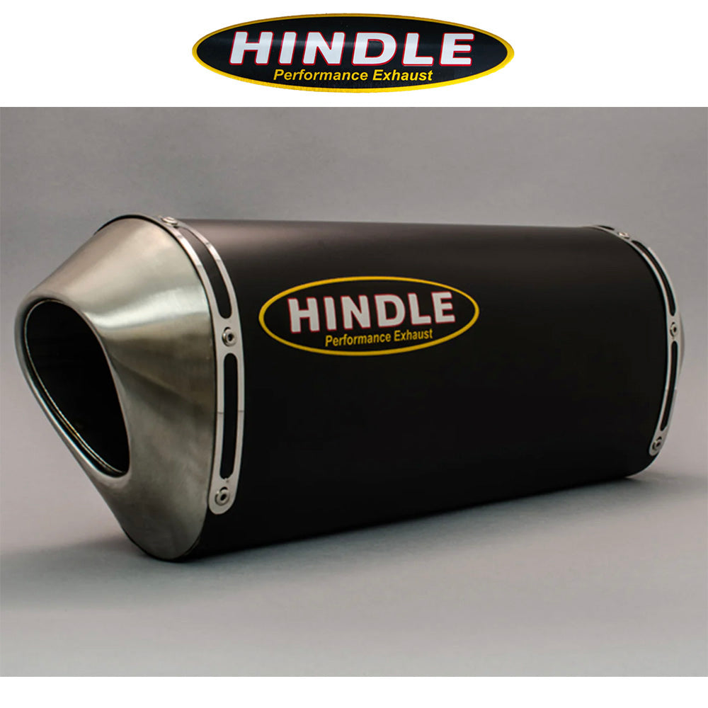 2021-2025年式 アプリリア RS660用 ヒンドル製エボリューション フル排気システム(ブラックセラミックマフラー、ステンレスキャップ付き) Hindle Aprilia RS660, Tuono660 Hindle Evolution Full System (消費税、送料込み)