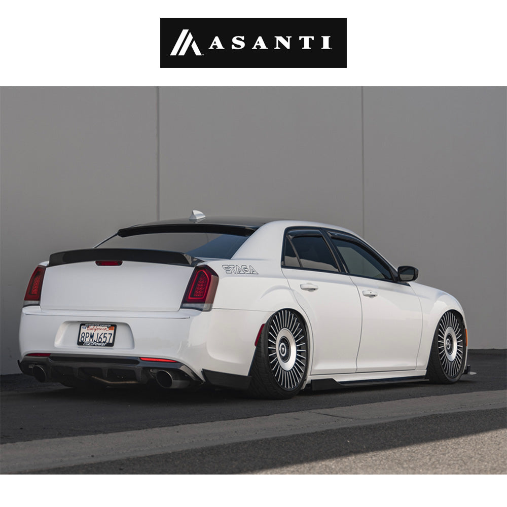 レクサス RX用 アサンティ ティアラ 20x9J ET 35 フロント、リア サテンブラック ブライトマシニンドフェイス ホイール4本セット Asanti TIARA 20X9 5X112/4.5 72 +35 SBLK MCH (消費税、送料込み)