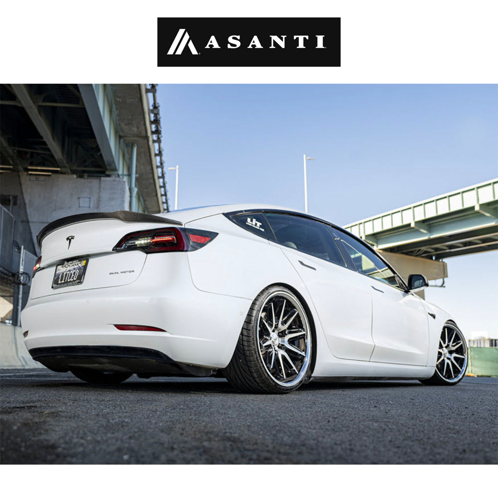 テスラモデル3用 アサンティ インペラトール 20x9J ET 35 フロント、リア ブロンズマシンド ステンレス製リップ ホイール4本セット Asanti IMPERATOR 20X9 5X4.5 72 +35 BRNZ-MCH (消費税、送料込み)