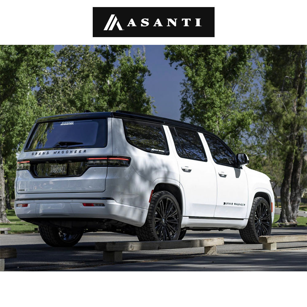 ランドローバー レンジローバー(Land Rover Range Rover)用 アサンティ コロナトラック 22x9J グロスブラック ホイール4本セット Asanti AB30 Corona Truck AB30 22X9 5X120 G-BLK 32MM (送料無料)
