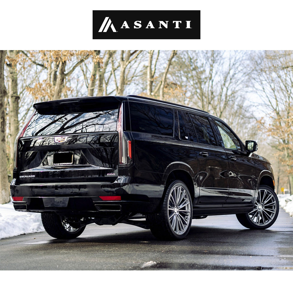 レクサス RX用 アサンティ コロナ 20x9J ET 35 フロント、リア チタニウムブラッシュド フロー成形アルミニウムホイール4本セット Asanti CORONA 20X9 5X4.5 72 +35 TITAN-BRUSH (消費税、送料込み)