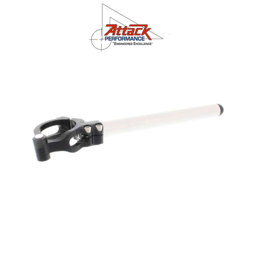 2015年式以降BMW S1000RR用 アタックパフォーマンス製ゼロオフセットハンドルバーキット(ブラック) Attack Performance HANDLE BAR KIT, ZERO OFFSET, 55MM, BLACK (消費税、送料込み)