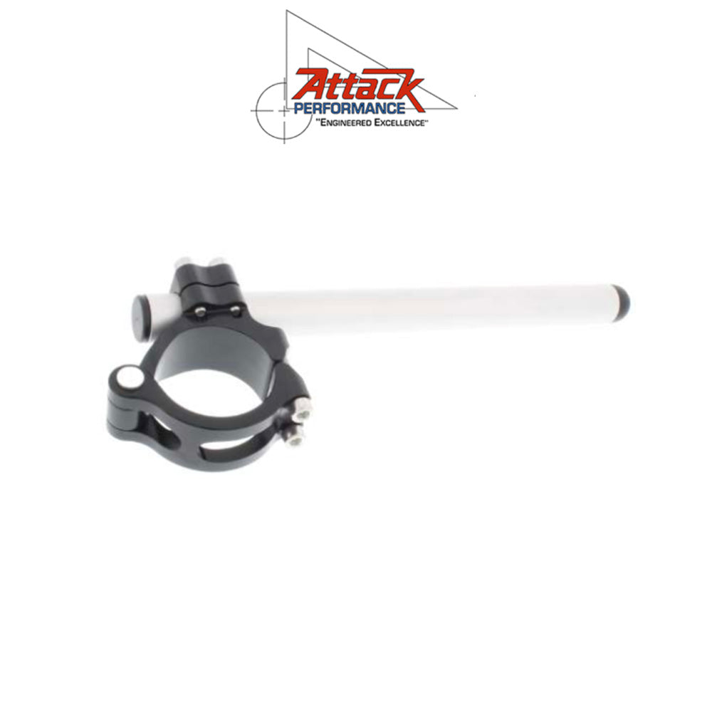 2015-2018年式BMW S1000RR用 アタックパフォーマンス製ハンドルバーキット(ブラック) Attack Performance HANDLE BAR KIT, 55MM, BLACK (消費税、送料込み)