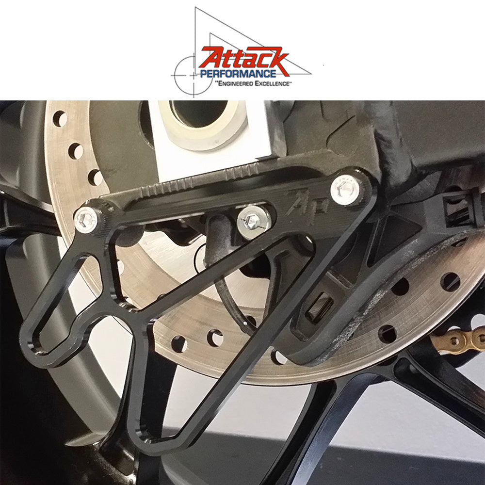 2022-2025年式 ヤマハ YZF-R7用 アタックパフォーマンス製リフトマウント/スプロケットガードキット (ブラック) Attack Performance LIFT MOUNT - SPROCKET GUARD KIT, YZF R1 15 - , R6 17-, R9 , BLACK (消費税、送料込み)