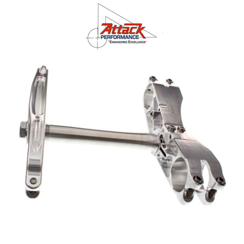 2022-2025年式 ヤマハ YZF-R7用 アタックパフォーマンス製GPトリプルクランプキット Attack Performance TRIPLE CLAMP KIT, GP, R7 22- PLAIN (消費税、送料込み)