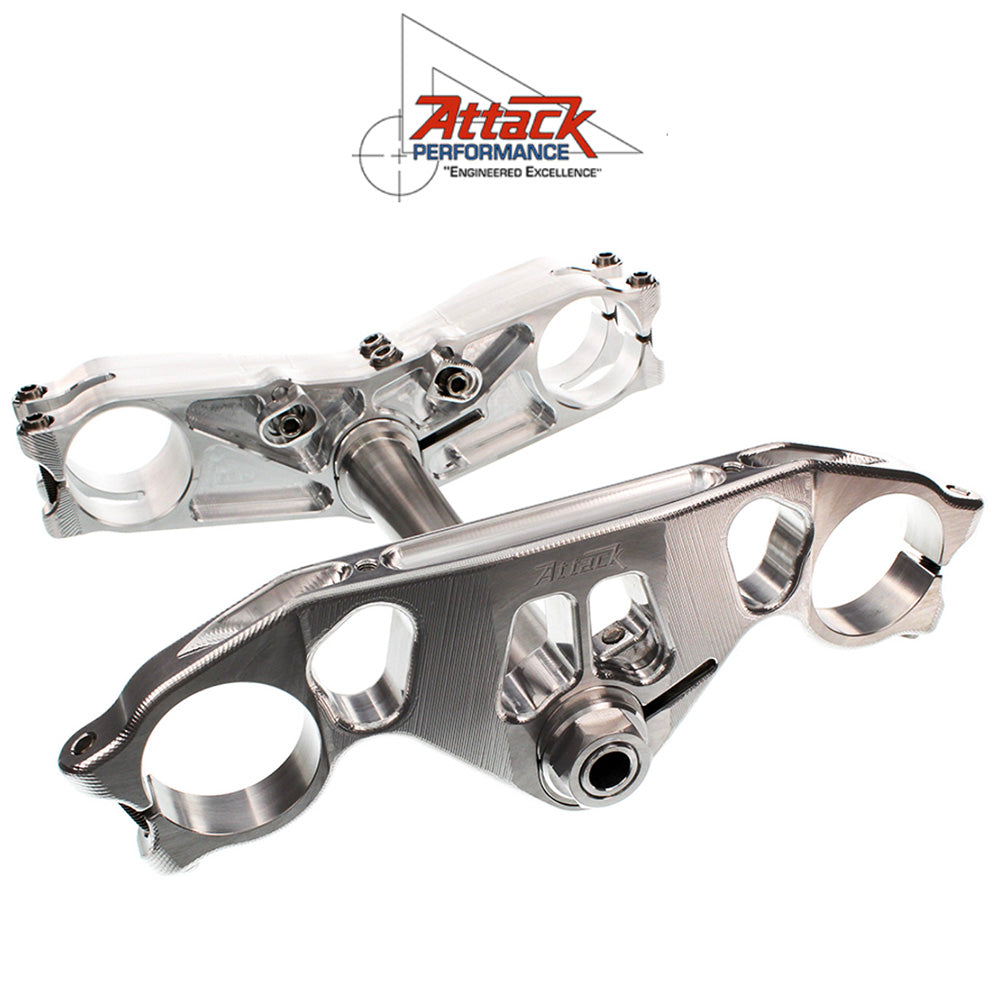 2006-2020年式 ヤマハYZF-R6用 アタックパフォーマンス製トリプルクランプキット Attack Performance TRIPLE CLAMP KIT, GP, YZFR6 17- (消費税、送料込み)