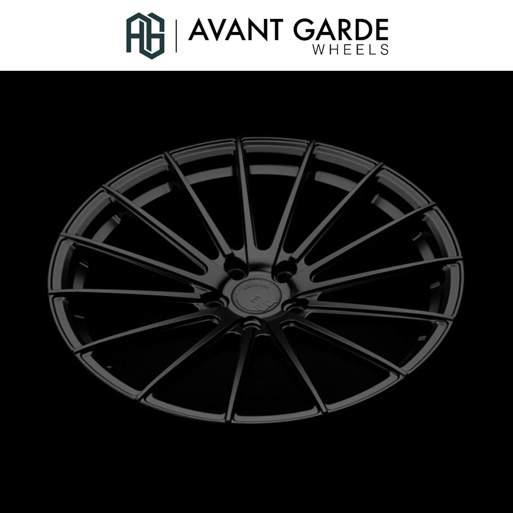 BMW M5用 アバンギャルド M615 20x10J ET 25フロント 20x11J ET 28 リア マットブラック ホイール4本セット Avant Garde M615 Matte Black Wheels for BMW M5 (送料無料)