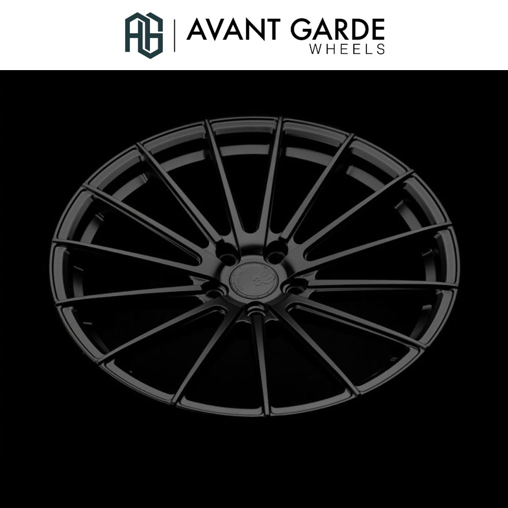 BMW M5用 アバンギャルド M615 20x10J ET 25フロント 20x11J ET 28 リア マットブラック ホイール4本セット Avant Garde M615 Matte Black Wheels for BMW M5 (送料無料)
