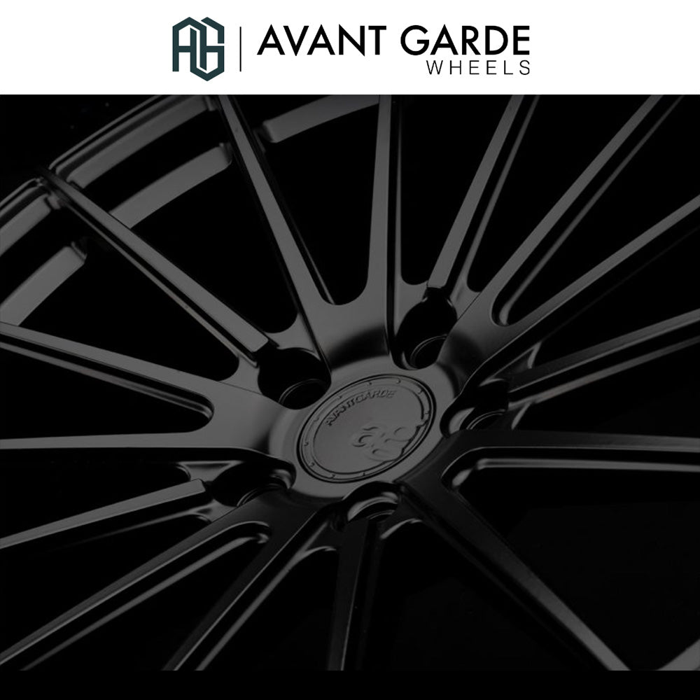 BMW M5用 アバンギャルド M615 20x10J ET 25フロント 20x11J ET 28 リア マットブラック ホイール4本セット Avant Garde M615 Matte Black Wheels for BMW M5 (送料無料)