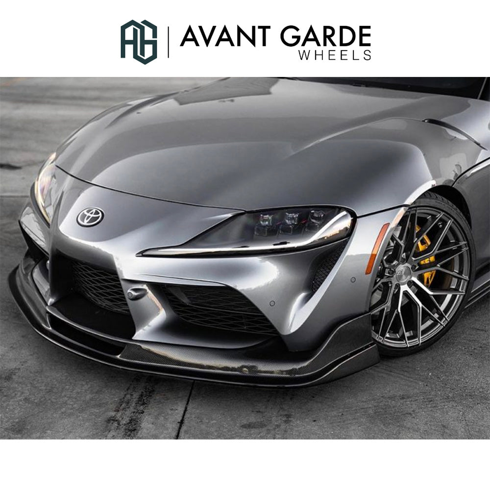 トヨタ スープラ (Toyota GR Supra)用 アバンギャルド M520R ダークメタリック 20x10J ET 30 フロント 20x11J ET 40 リア ホイール4本セット Avant Garde M520R DARK GRAPHITE METALLIC 20x10J Front 20x11J Rear for Toyota GR Supra (送料無料)