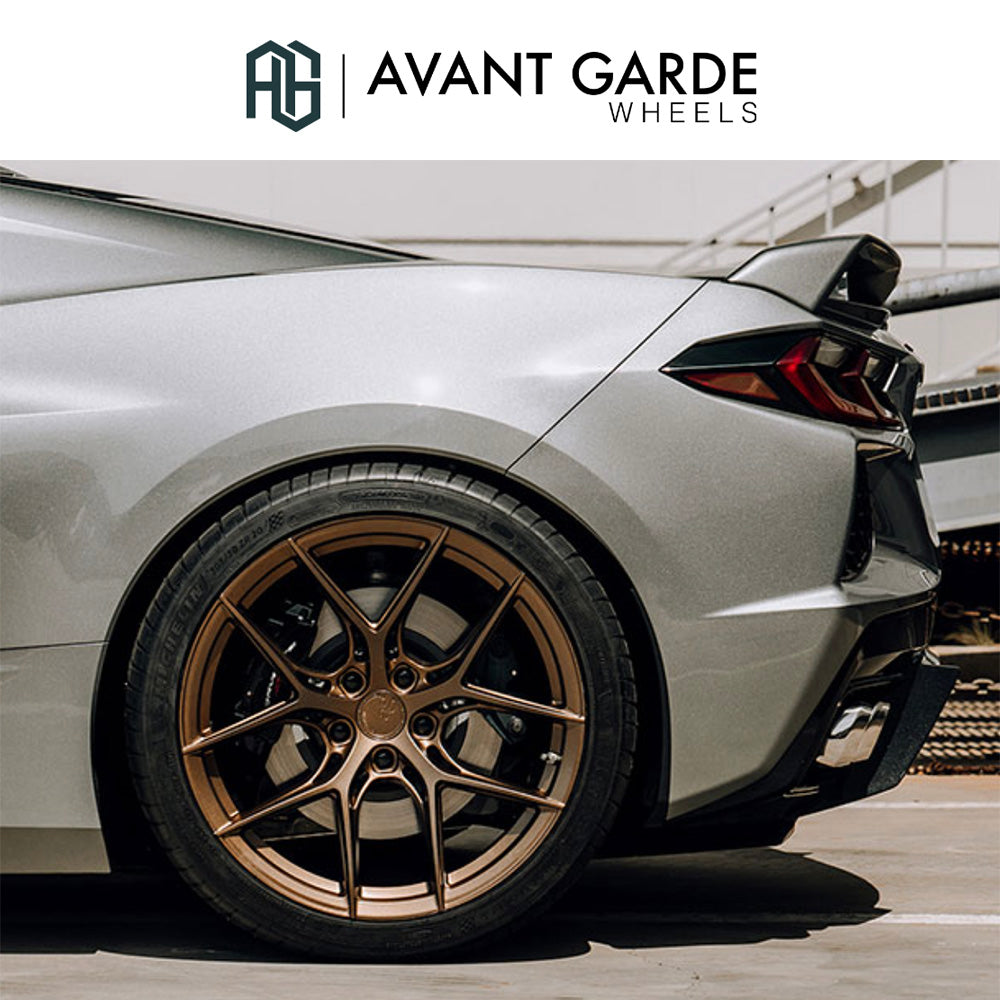 シボレー コルベット C8(Chevrolet Corvette)用 アバンギャルド M580R 19x8.5J フロント 20x11J リア マットトリプルブロンズ ホイール4本セット Avant Garde M580R Matte Triple Bronze 19x8.5J Front 20x11J Rear for Chevrolet Corvette C8 (消費税、送料込み)