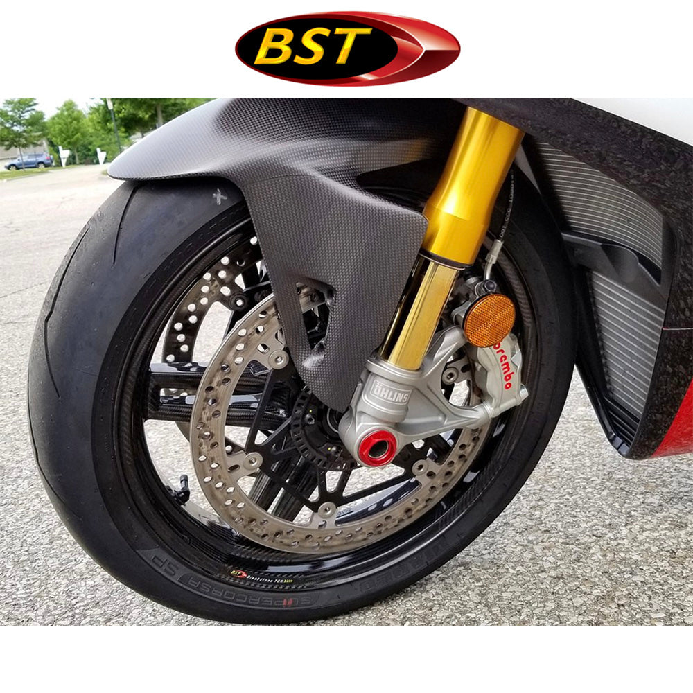 ドゥカティ パニガーレV4用 BST Rapid TEK 17 x 3.5J マットカーボンファイバーフロントホイール1本(セラミックベアリング付き) BST Rapid TEK 17 x 3.5 Front Wheel - MATTE - Ducati 899/959/821/1199 w/ABS / 1299 / Panigale V4 and V2 / Streetfighter V4 and V2 / 1299S / 1299R / FE 15-16 (送料無料)