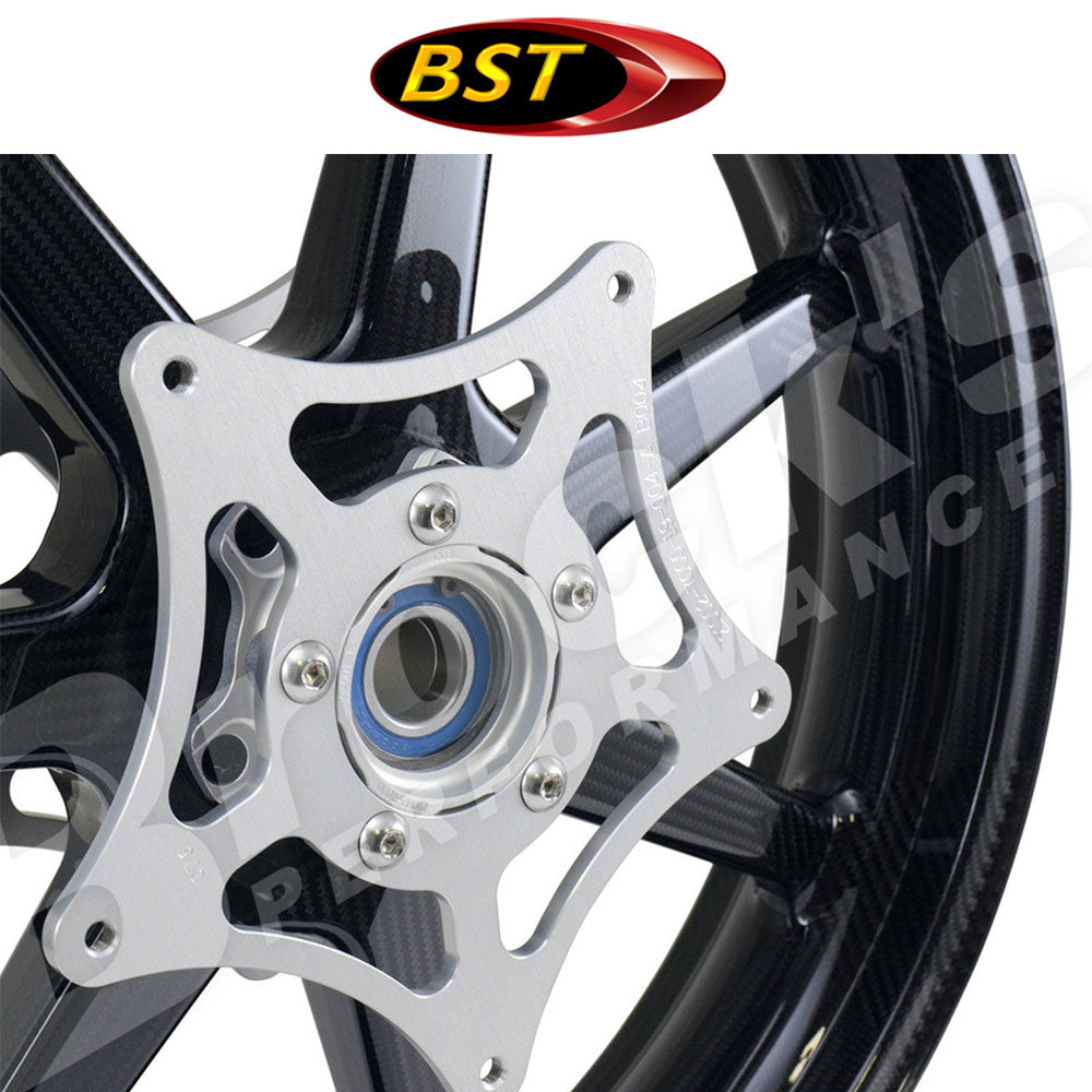 2017年から2019年式モデル BMW R nineT(ハブマウントABSリング付きモデル)用 BST Panther TEK 17 x 3.5J カーボンファイバーフロントホイール1本 BST Panther TEK 17 x 3.5 Front Wheel - BMW R nineT (17-19 w/ Hub Mounted ABS Ring) (送料無料)