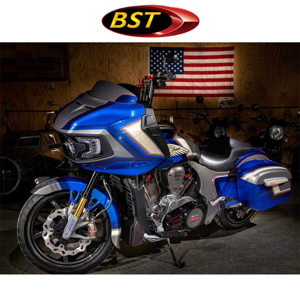 2020年から2024年式モデル インディアン チャレンジャー リミテッド用 BST Torque TEK 18 x 5.5J カーボンファイバーリアホイール1本 BST Torque TEK 18 x 5.5 Rear Wheel - Indian Challenger (20-24) (送料無料)