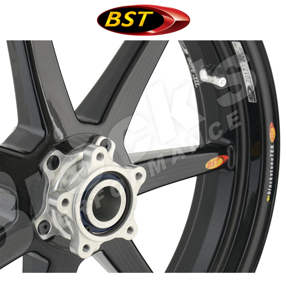 2014年から2024年式モデル KTM 1290スーパーデュークGT用 BST セブンテック 17 x 3.5J カーボンファイバーフロントホイール1本 BST 7 TEK 17 x 3.5 Front Wheel - KTM 1290 Super Duke R/GT (14-24), 1390 Super Duke R/EVO (2024) (送料無料)